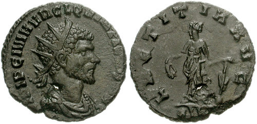 quintillus roman coin antoninianus